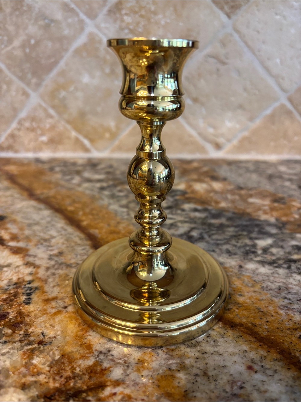 Baldwin Brass Candlestick Holder